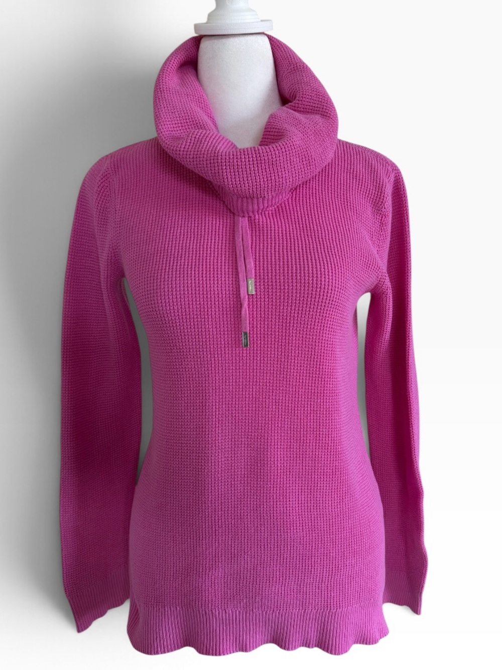 Lauren Ralph Lauren Pink Cowl Neck Sweater Size  S